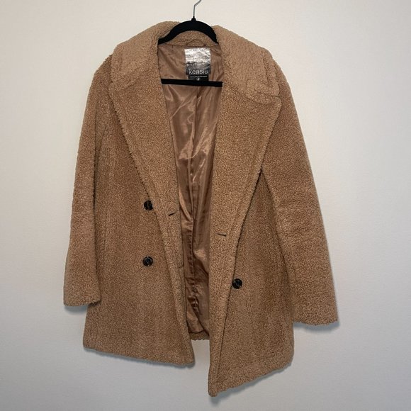 Kenzie Teddy Jacket Double Breasted - Picture 5 of 9